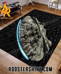 Spaceships Star Wars Galaxy Rug Home Decor