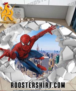 Spiderman Shoots Web Rug Home Decor