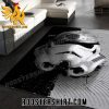 Startrooper Star Wars Rug Home Decor With Black And White Color