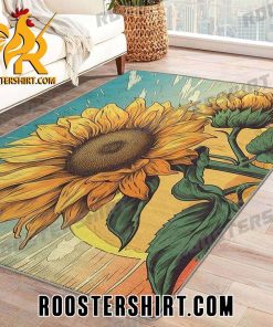 Sunflower Sunset Rug For Living Room