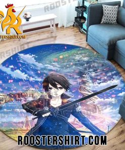 Sword Art Online Rug Living Room Gift For Anime Fans