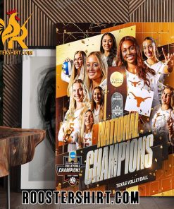 Texas Volleyball Champs 2023 National Champions Beat Nebraska Poster Canvas