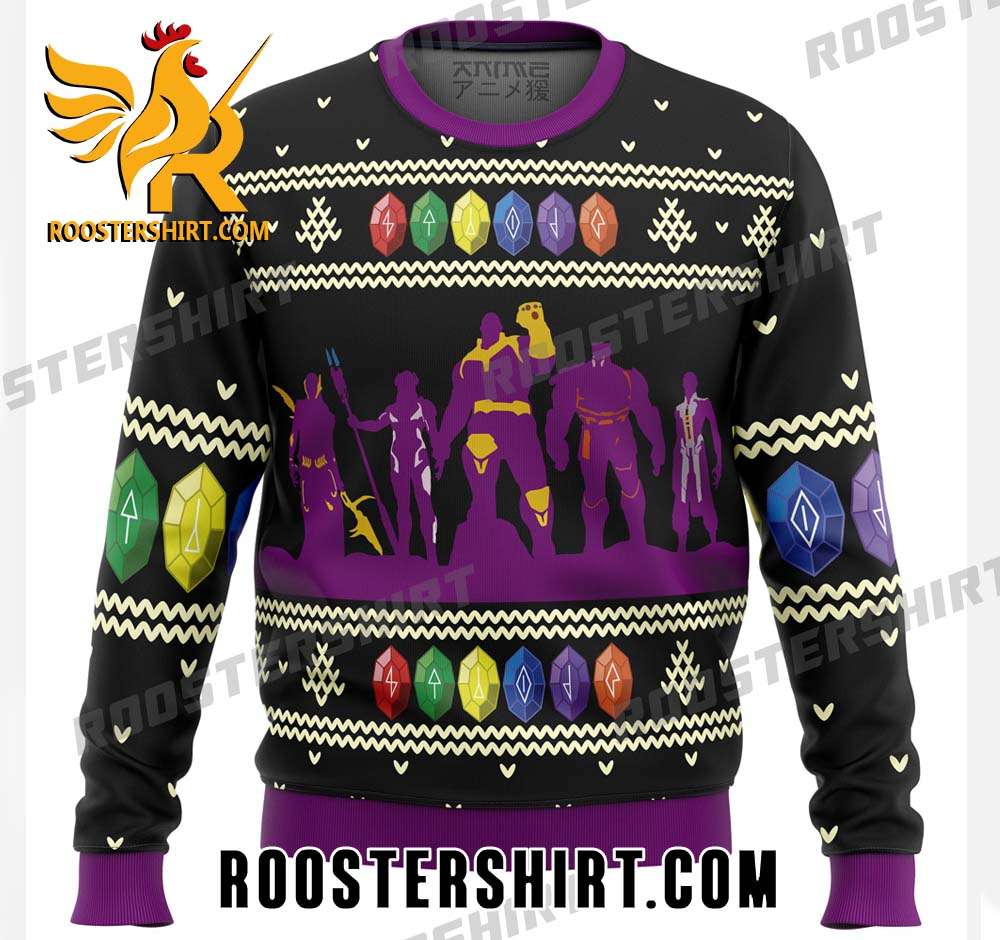 Thanos Marvel Ugly Christmas Sweater Gift For Children and adults