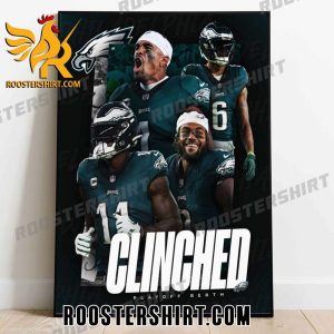 The Philadelphia Eagles Have Officially Punched Their Spot In The Playoffs 2023 Poster Canvas