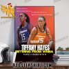 Tiffany Hayes Retiring From WNBA Poster Canvas