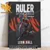 Welcome Back Leon Hall Ruler of The Jungle Signature Poster Canvas