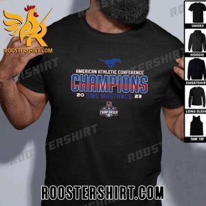 Welcome To American Athletic Conference Champions 2023 SMU Mustangs T-Shirt