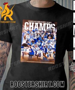 Welcome To Guaranteed Rate Bowl Champions 2023 Kansas Jayhawks Champs T-Shirt
