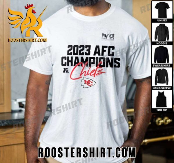 2023-2024 AFC Champions Kansas City Chiefs Super Bowl LVIII T-Shirt