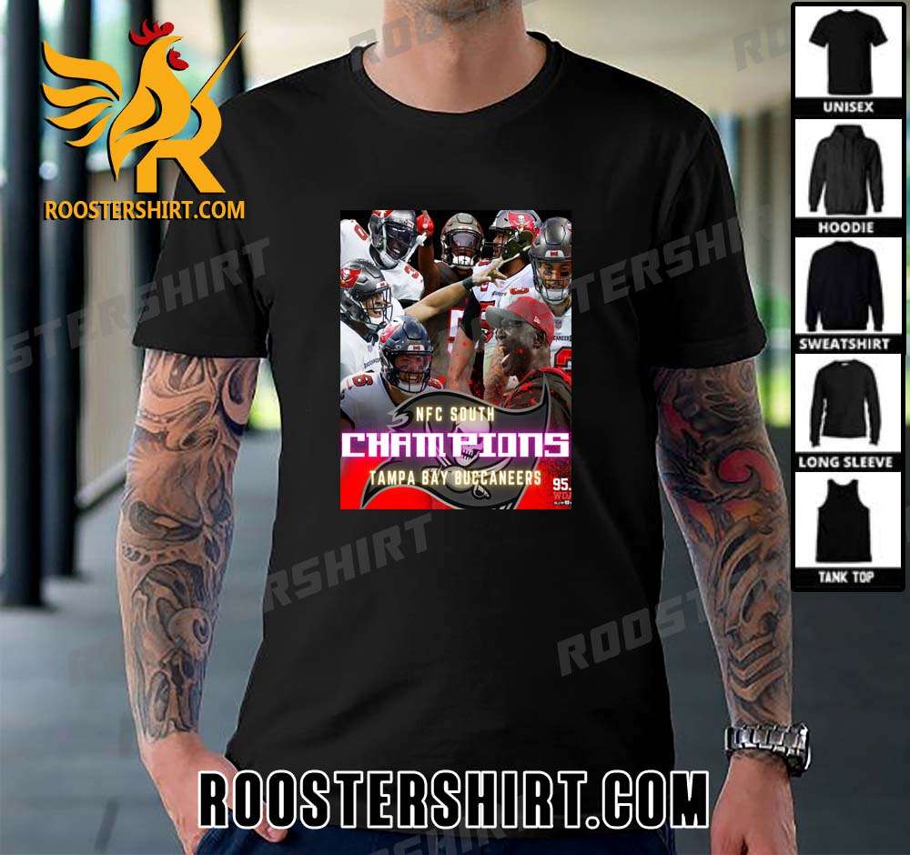 2023-2024 NFC South Champions Is Tampa Bay Buccaneers T-Shirt