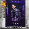 2024 First In Game Super Bowl DJ Tiesto Poster Canvas