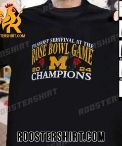 2024 Rose Bowl Game Champions Is Michigan Wolverines Football T-Shirt