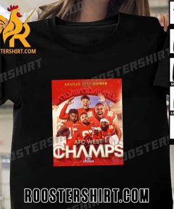 8th Straight Year Kansas City Chiefs AFC West Champions NFL Playoffs T-Shirt