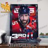 Aaron Ekblad 3Rd All Time In Games Played In Team History Signature Poster Canvas