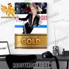 Amber Glenn 2024 US Womens Figure Skating Champion Poster Canvas