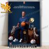 Auburn Head Coach Bruce Pearl Ties Former Head Coach Cliff Ellis For Second All Time In Career Coaching Wins Poster Canvas