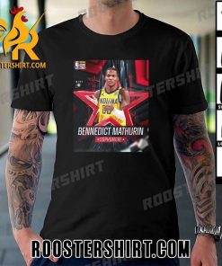 Bennedict Mathurin Sophomore Panini Rising Stars NBA 2024 T-Shirt