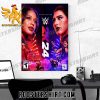 Bianca Belair And Rhea Ripley WWE 2k24 Poster Canvas