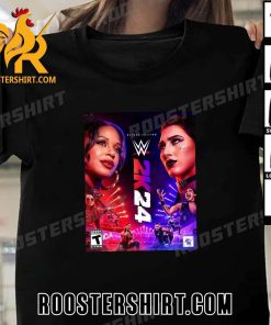 Bianca Belair And Rhea Ripley WWE 2k24 T-Shirt