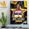 Bilal Coulibaly Rookie Panini Rising Stars NBA 2024 Poster Canvas