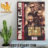 Bullet Club Gold And New Roh World Six Man Tag Team Champions Bang Bang Gang Ring Of Honor ROH Poster Canvas