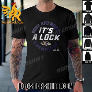 Buy Now Baltimore Ravens 2023 AFC North Champions T-Shirt