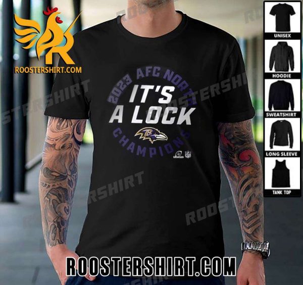 Buy Now Baltimore Ravens 2023 AFC North Champions T-Shirt