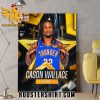 Cason Wallace Rookie Panini Rising Stars NBA 2024 Poster Canvas