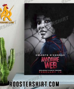 Celeste O’Connor Join Madame Web Movie Poster Canvas