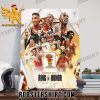 Chicago Bulls 1996 NBA World Champions And Chicago Bulls Ring Of Honor Class Of 2024 Poster Canvas