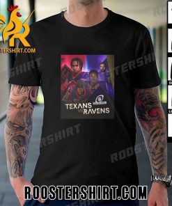 Coming Soon Houston Texans Vs Baltimore Ravens Divisional NFL 2024 T-Shirt
