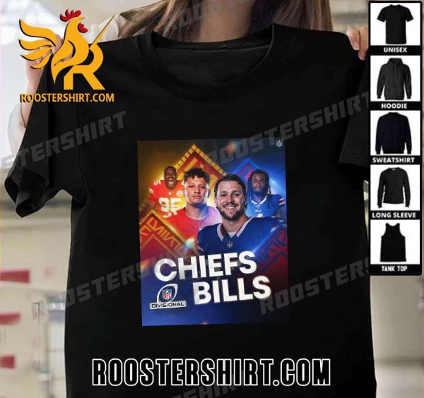 Coming Soon Kansas City Chiefs Vs Buffalo Bills Divisional NFL 2024 T-Shirt