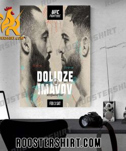 Coming Soon Roman Dolidze Vs Nassourdine Imavov At UFC Fight Night Poster Canvas