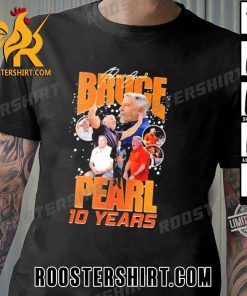 Congrats Celebrating Coach Bruce Pearl 10th Year At Auburn Tigers Signature T-Shirt