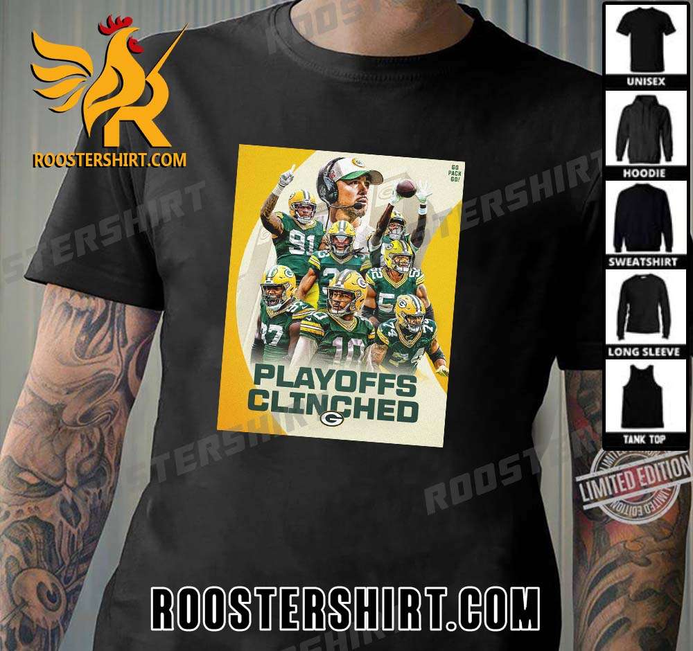 Congrats Green Bay Packers Playoffs Clinched 2024 T-Shirt
