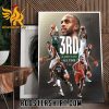 Congrats Khris Middleton 3Rd In Games Played All Time 2024 Poster Canvas