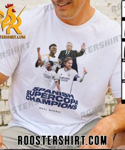 Congrats Real Madrid Champions 2024 Spanish Supercopa Champions T-Shirt