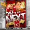 Congrats San Francisco 49ers reach their third straight NFC Championship 2024 NFL Playoffs Poster Canvas