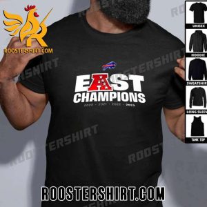 Congratulations Buffalo Bills East Champions 2023-2024 Logo New T-Shirt