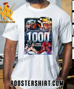 Congratulations Marc-Andre Fleury 1000 Games Played NHL T-Shirt