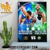 Defending Champion Denver Nuggets Vs Boston Celtics 2024 Poster Canvas