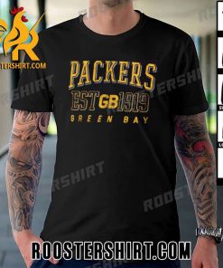 Green Bay Packers EST 1919 Logo New T-Shirt