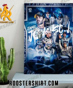 His Legacy Will Live On Forever Jimmie Johnson Nascar Poster Canvas