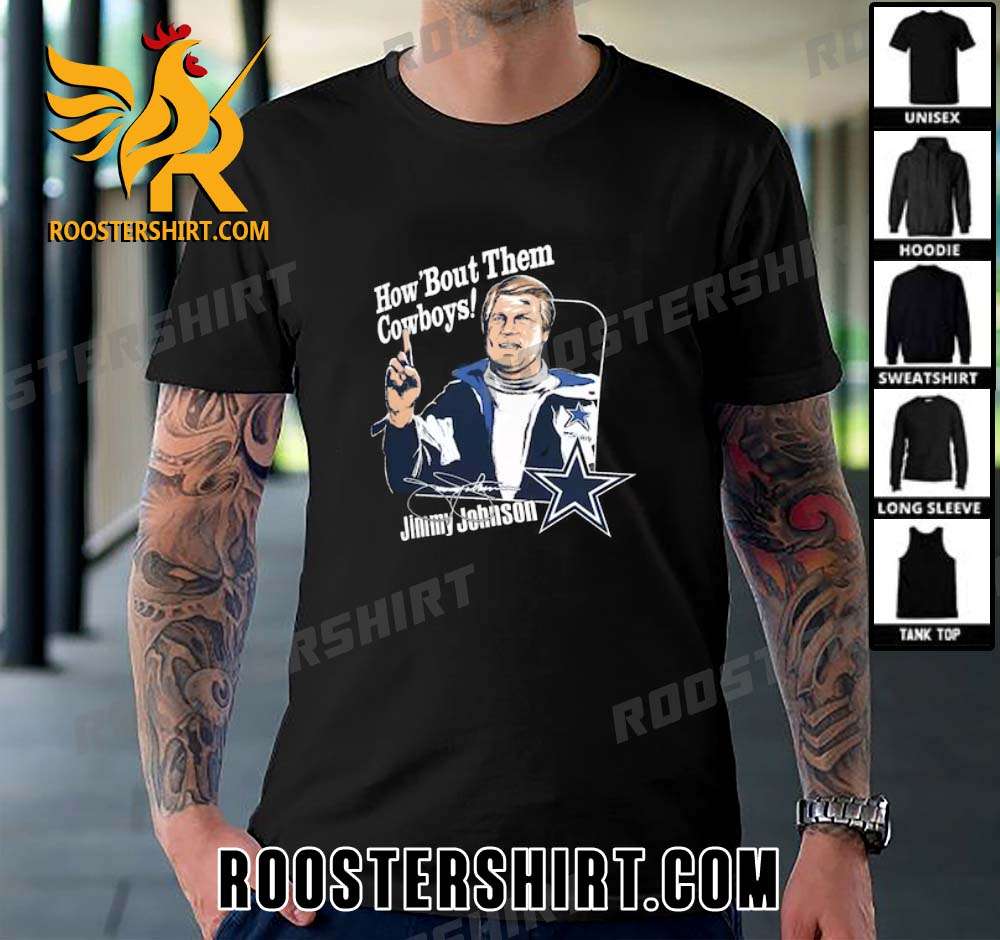 How Bout Them Dallas Cowboys Jimmy Johnson Ring of Honor T-Shirt