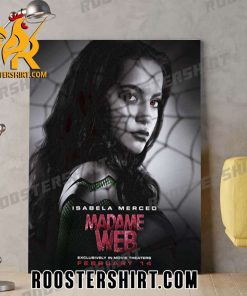 Isabela Merced Join Madame Web Movie Poster Canvas