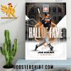 Joe Mauer is officially a first-ballot Hall of Famer 2024 MLB Poster Canvas