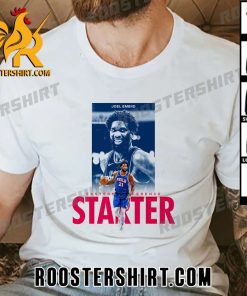 Joel Embiid Eastern Conference Starter NBA All Star 2024 T-Shirt