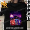 Kansas City Chiefs And Baltimore Ravens And Detroit Lions And San Francisco 49ers Super Bowl LVIII T-Shirt