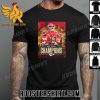 Kansas City Chiefs Champions 2023 The Kings Of The AFC West For 8th Straight Year T-Shirt