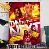Kansas City Chiefs On To The Next AFC Championship 2024 Poster Canvas